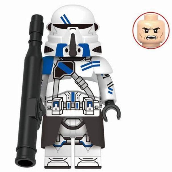 501st Legion Airborne Trooper Custom Star Wars Minifigure Minifigure Bricks monstertoys