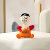 The villain screams after being beaten, a stress-relieving artifact, a stress-relieving toy