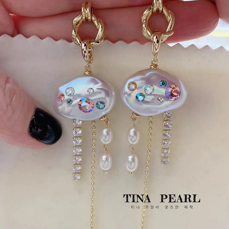 TINA Jewelry Creative cloud cute earrings