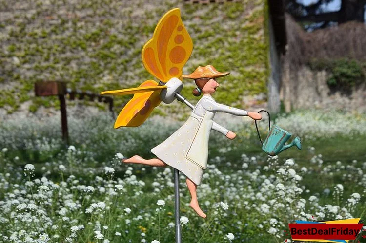 Whirligig Windmill - Flower Gardener