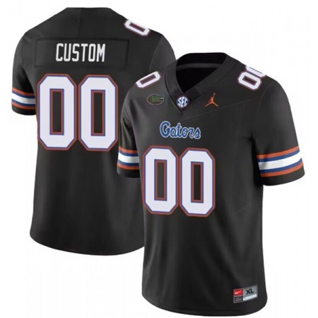 Men's Florida Gators ACTIVE PLAYER Custom Black 2023 F.U.S.E. Stitched Jersey 5BAF