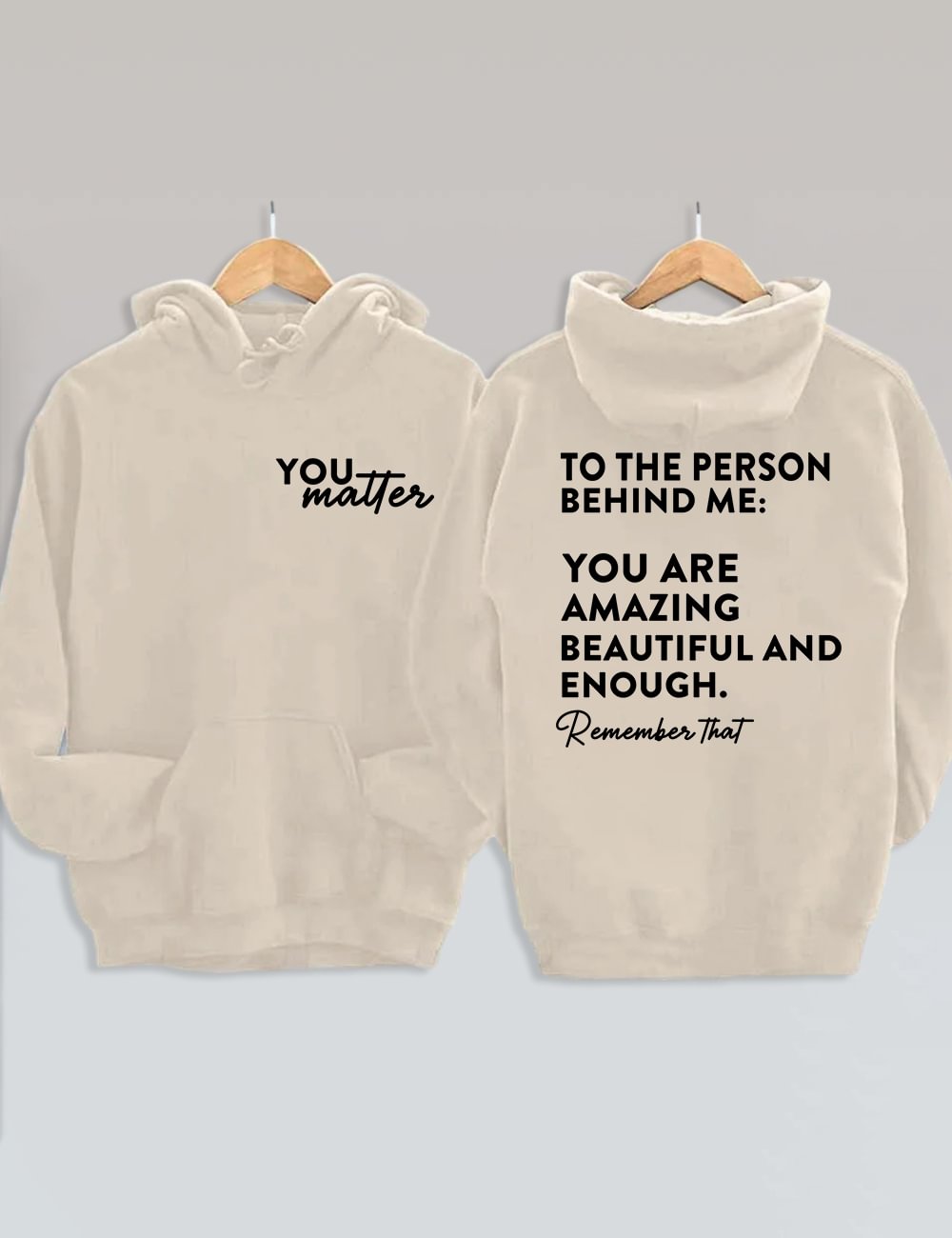 You Are Amazing Beautiful And Enough Hoodie
