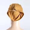 Knot Cap Fashion Solid Color Women Hijab Base Hat