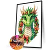 (40*60cm)Dinosaur on a Garland -  Full Round Drill Diamond Painting