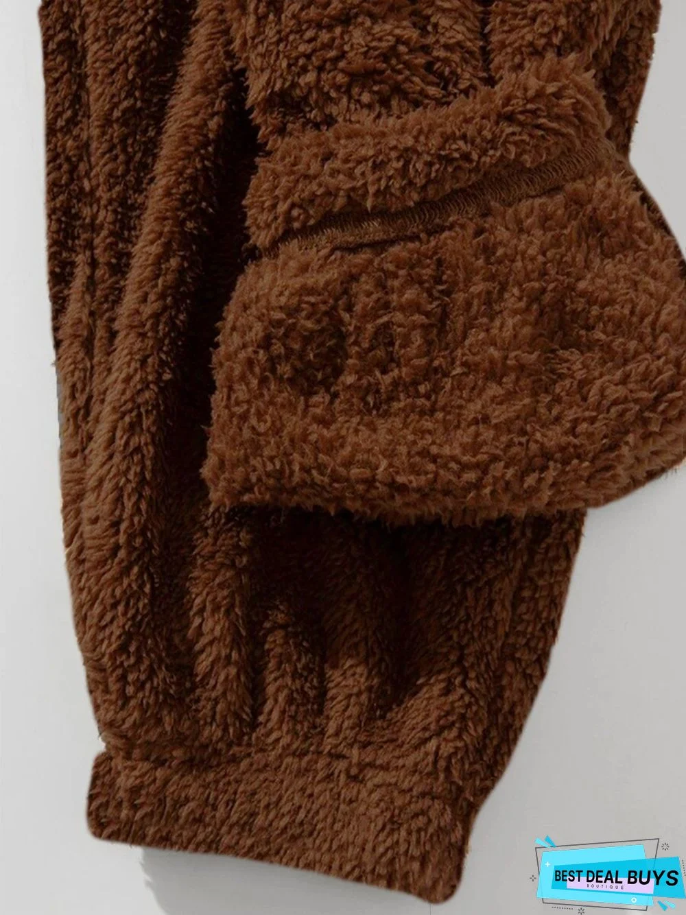 Plain Long Sleeve Casual Crew Neck Two-Piece Set