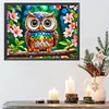 Diamond Painting-DIY Crystal Rhinestone Owl