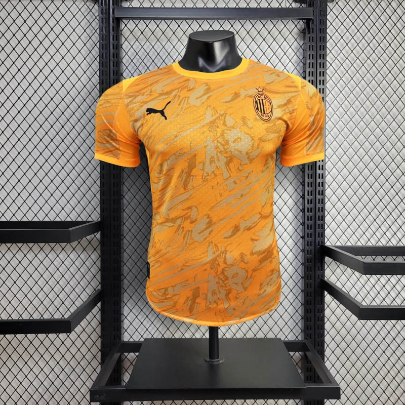 2025-2026 Player Version AC Milan Goalkeeper Football Shirt 1:1 Thai Quality- Maxi Kit