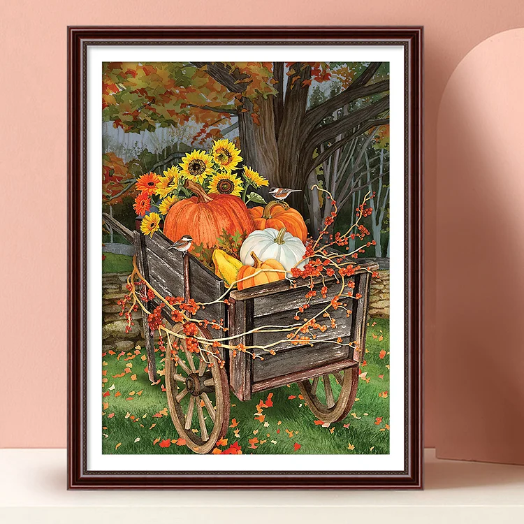 Fall Sunflower Pumpkin ~ Painting Kit