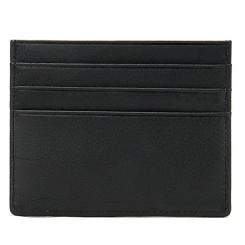 Casual Leather Solid Color Card Pack Change Purse