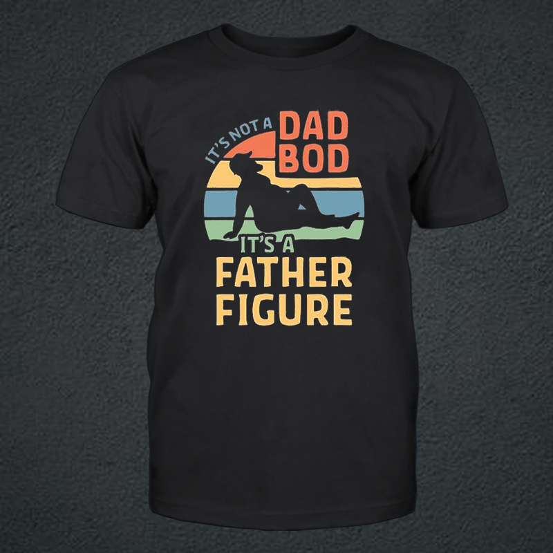 Dad Bod Father Figure Washed Gym T-Shirt ctolen