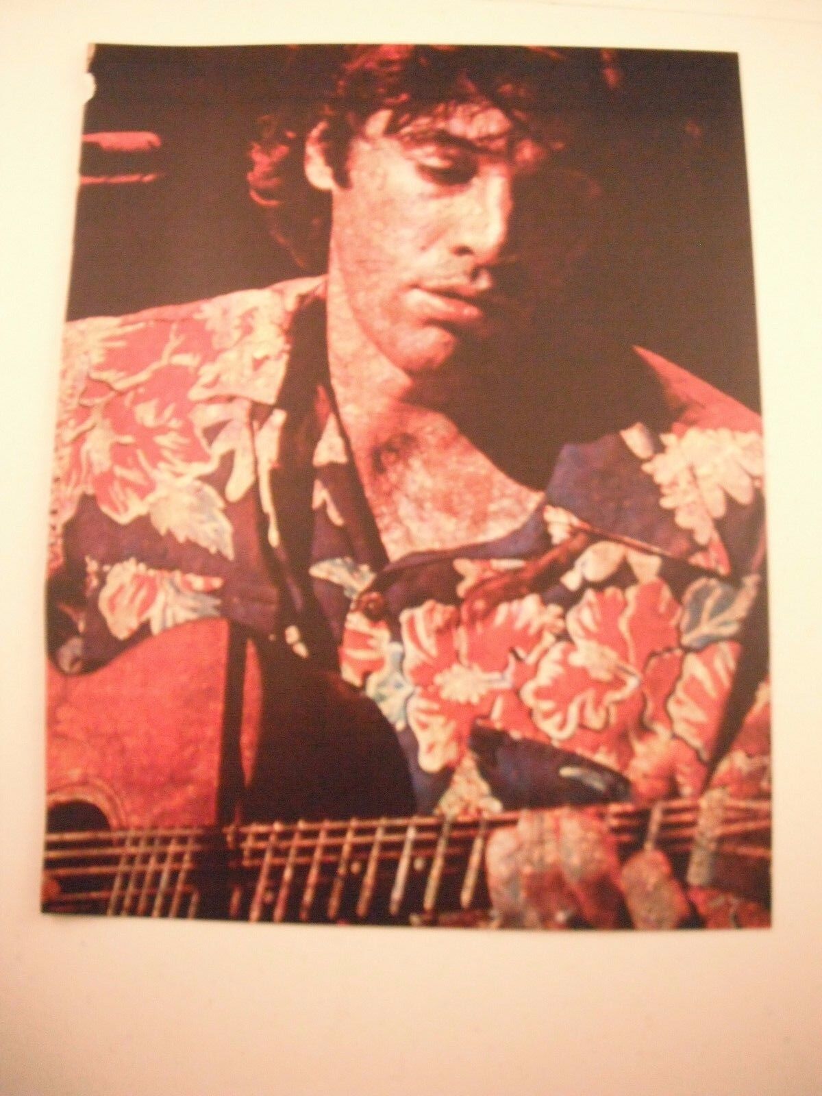 Ry Cooder Guitarist 12x9 Coffee Table Book Photo Poster painting Page