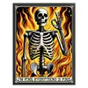 Halloween Skeleton-11CT Stamped Cross Stitch 50*65cm/19.69*25.59in(Big Size)