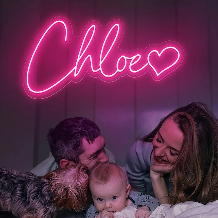 Blanketcute-Personalized 100% Handmade LED Neon Sign with Your Name