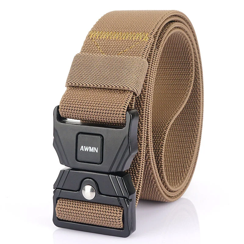 Men's magnetic buckle tactical outdoor sports and leisure nylon belt / [viawink] /