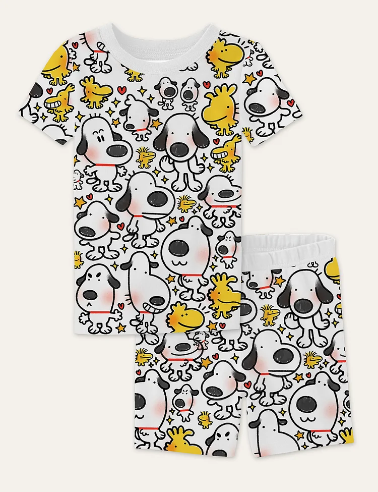 Kid's Cute Cartoon Pajama Set