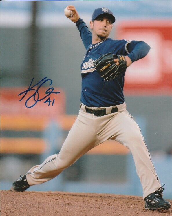 KEVIN CAMERON SIGNED SAN DIEGO PADRES PITCHER 8x10 Photo Poster painting! Autograph