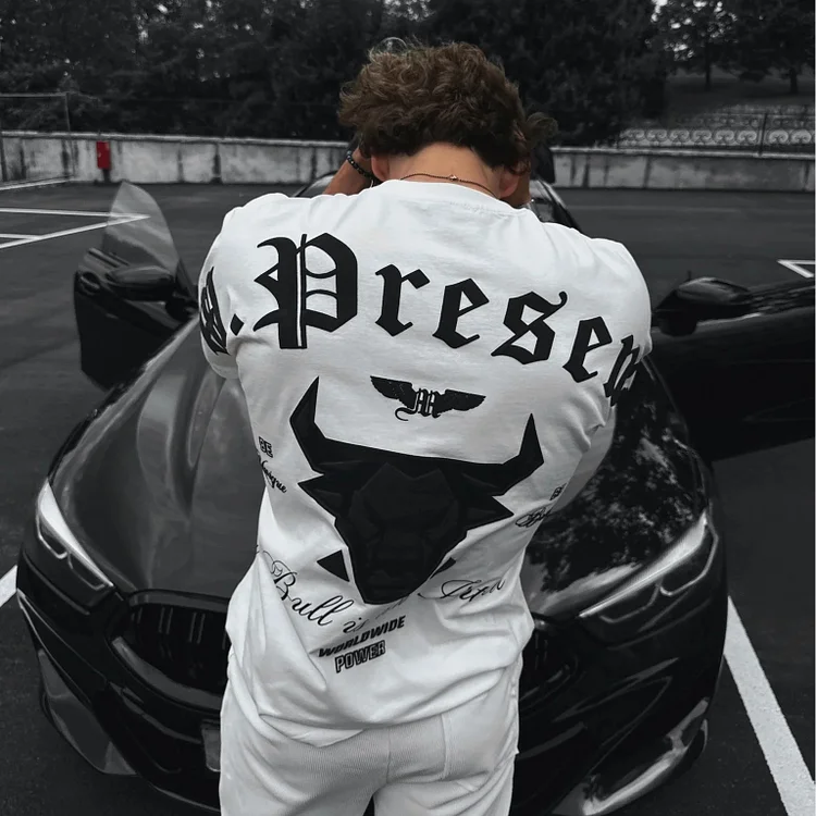 Unisex Casual Oversize Graphic T-Shirt