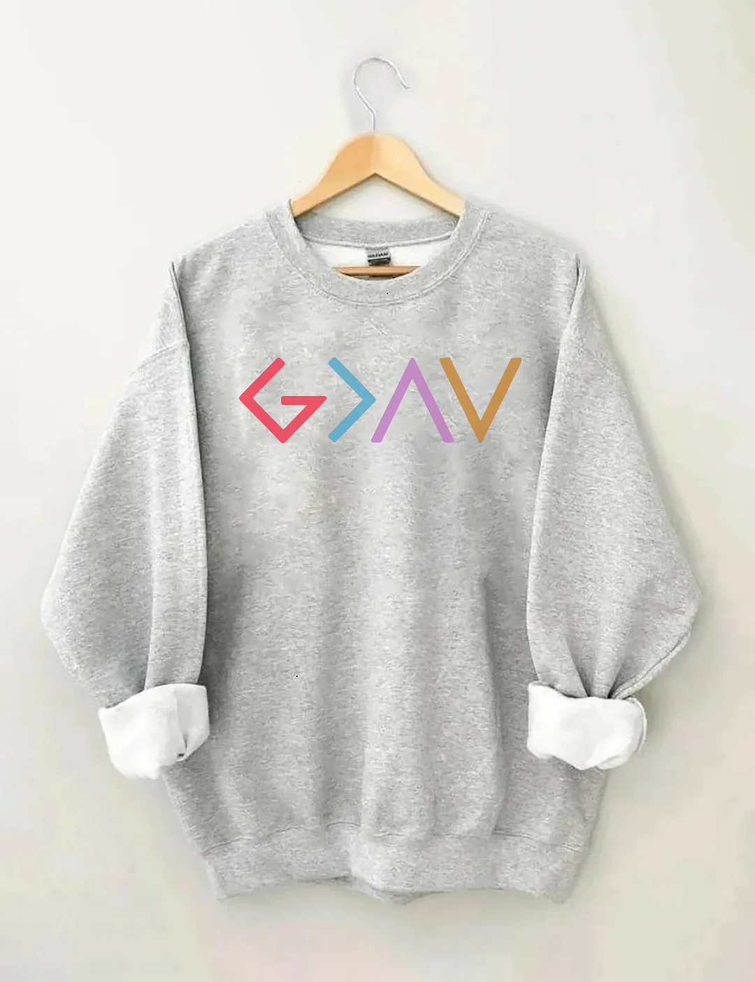 God Is Greater Than The Highs And Lows Sweatshirt