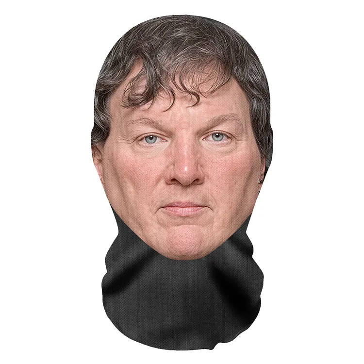 3D Spoof Face Simulation Headgear-Rex Heuermann