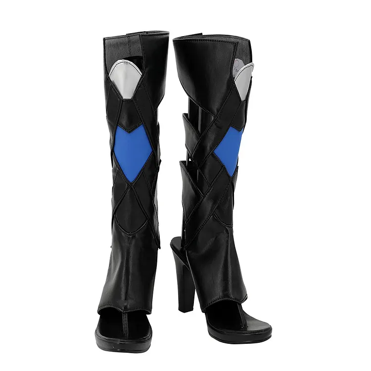Honkai: Star Rail Hanya Black Shoes Boots Cosplay Accessories Halloween Carnival Props