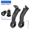Bicycle Deputy Handlebar Extended Nylon MTB Handlebar Horn-Shaped Bike Hand Grip