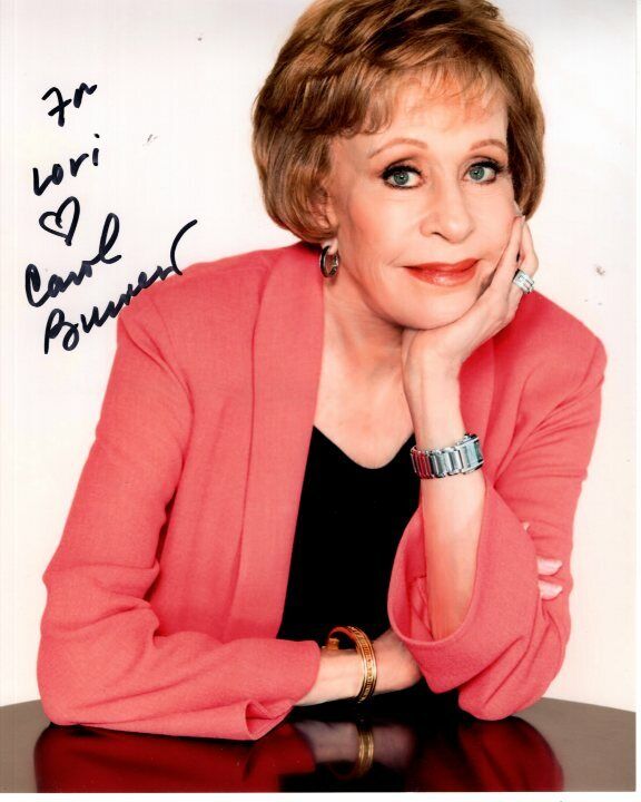 CAROL BURNETT Autographed Signed Photo Poster paintinggraph - To Lori