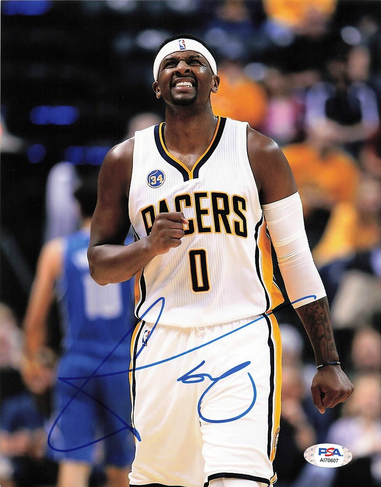 CJ MILES Signed 8x10 Photo Poster painting PSA/DNA Indiana Pacers Autographed