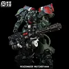 Cease-Fire Watcher Green - Original Design Resin Statue - Mechanical Energy Quadrant Studio