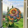DIY Sunflower Hanging Diamond Art Ornament Window Pendant