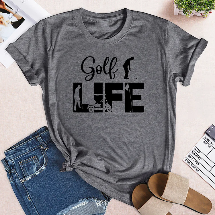 Golf Life T-shirt Tee -03150-Annaletters