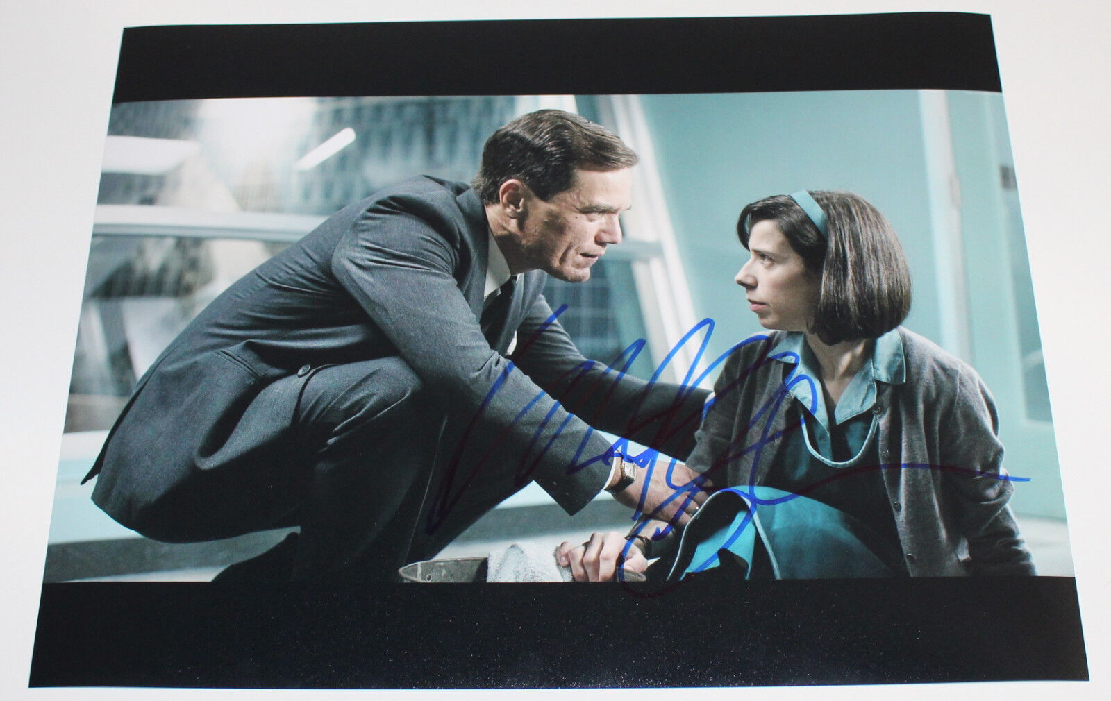 MICHAEL SHANNON SIGNED AUTHENTIC 'THE SHAPE OF WATER' 11x14 Photo Poster painting w/COA PROOF