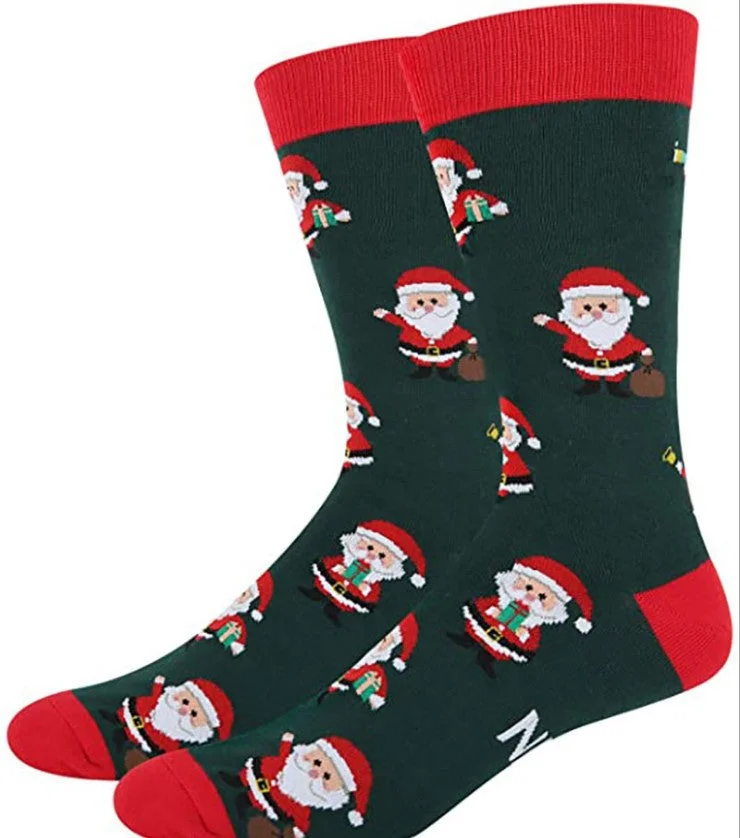 Dear Santa Let Me Explain Color Block Unisex Socks