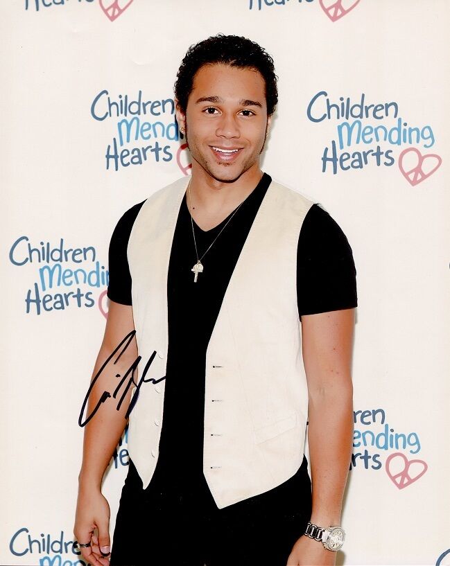 CORBIN BLEU Signed Photo Poster painting - High School Musical