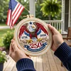 Eagle America 250th Anniversary-DIY Embroidery Kit with Pattern Cotton Threads Needles Hoop 30*30cm tapestrymarket