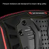 Motorcycle Waist Protector Brace Summer Breathable Waist Support Belt Red