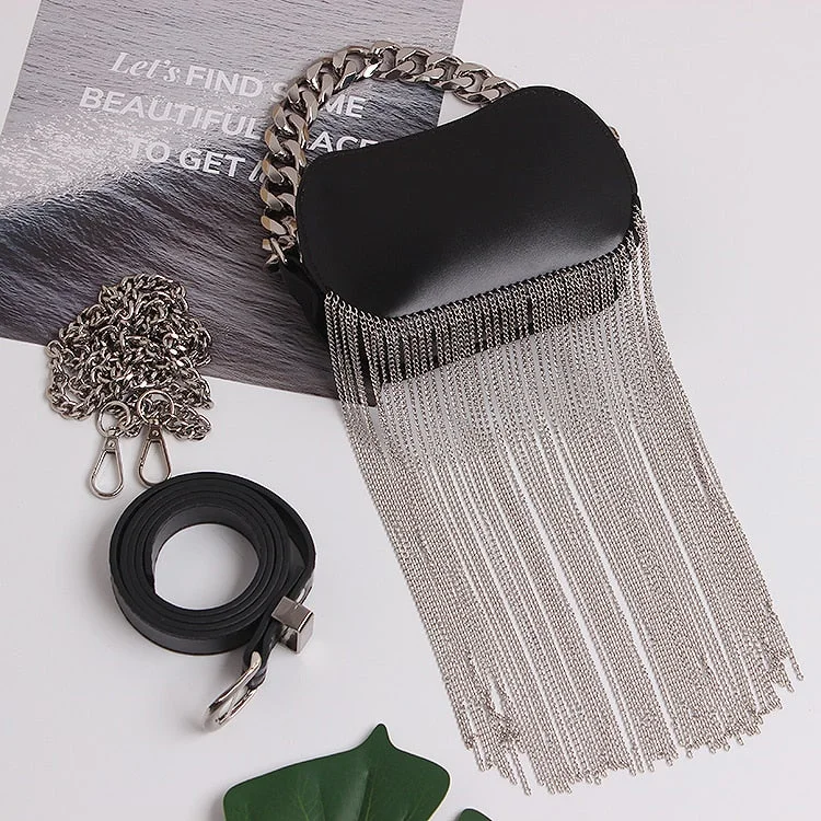 NEW Hot Sell Fashion Women's Tassel Shoulder Bags PU Leather Tote Bags Crossbody Messenger Bags Fringe Handbags Female