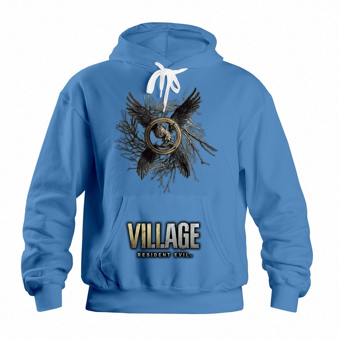 Resident Evil Village Hoodie Long Sleeve Hooded Sweatshirt Outdoor Sport Wear