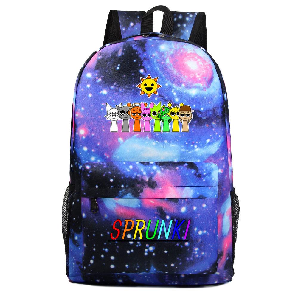 Mayoulove Sprunki Backpack Lightweight Design For School Use Durable And Stylish-Mayoulove