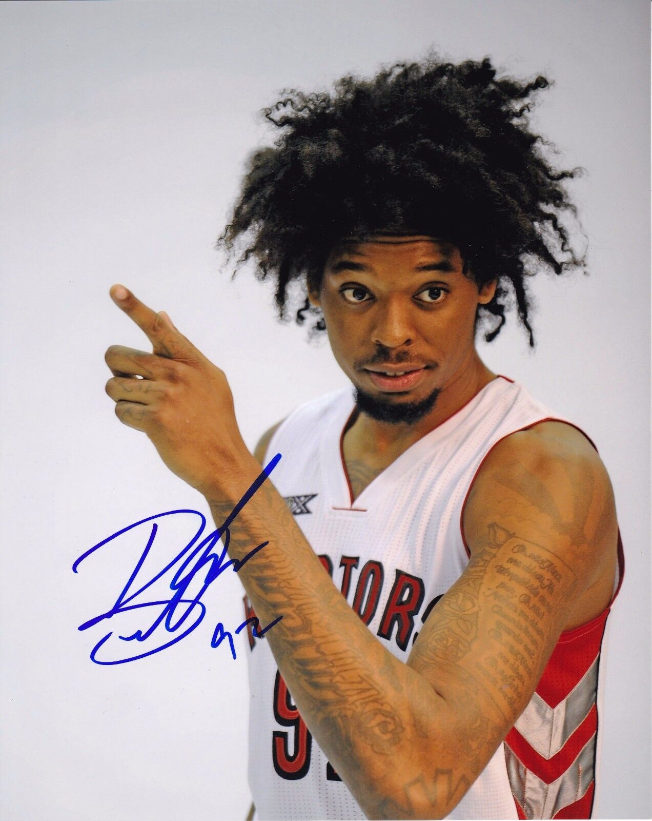 Lucas Nogueira autographed 8x10 Toronto Raptors #1  Shipping