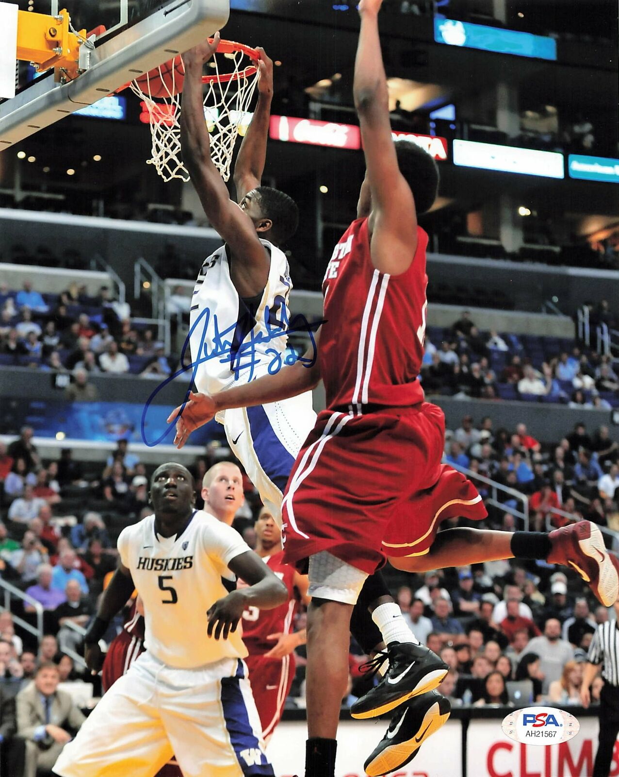 Justin Holiday signed 8x10 Photo Poster painting PSA/DNA Washington Huskies Autographed