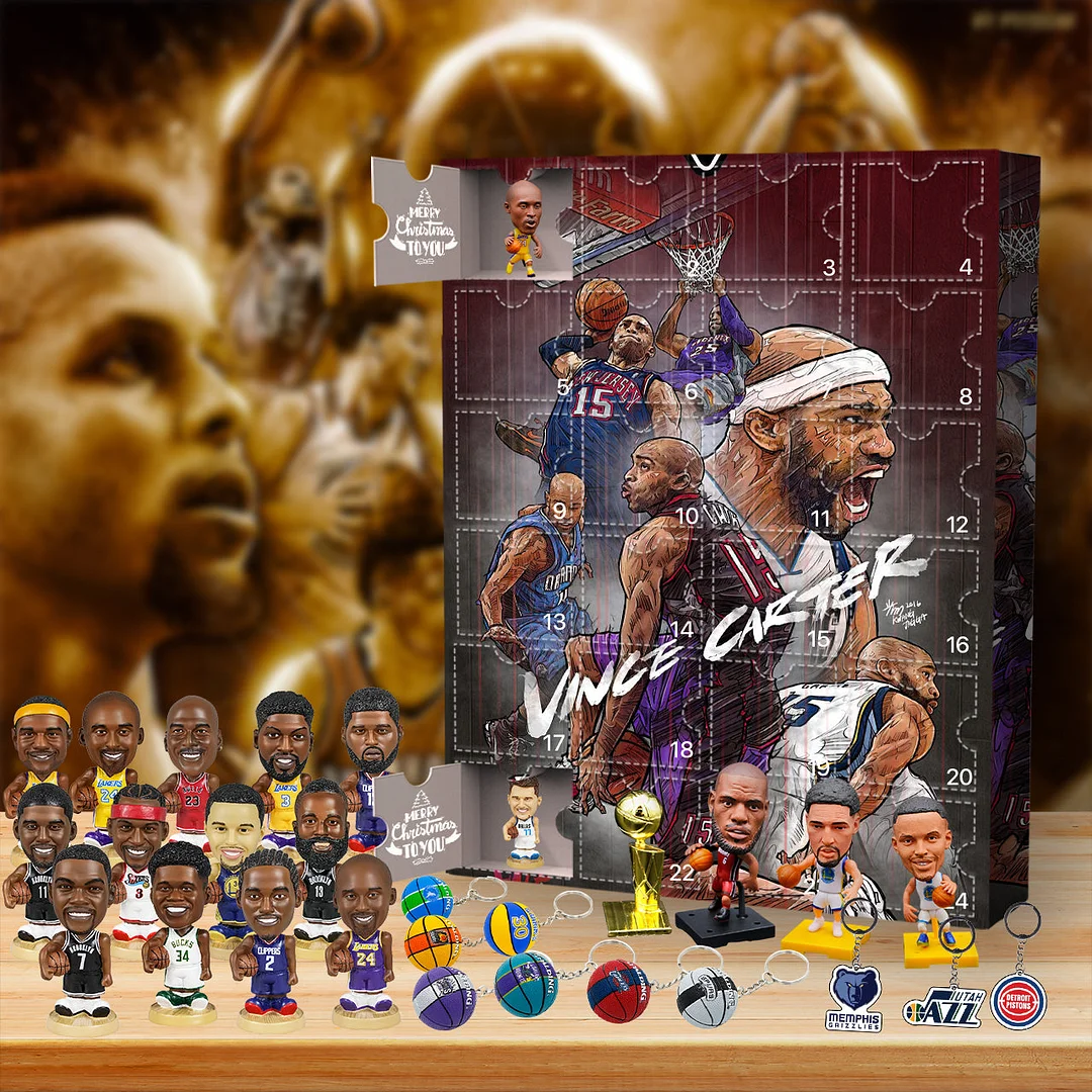 NBA Advent Calendar The One With 24 Little Doors