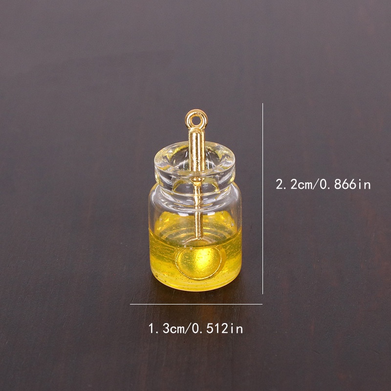 Mini Jam Resin Charms for DIY Crafts