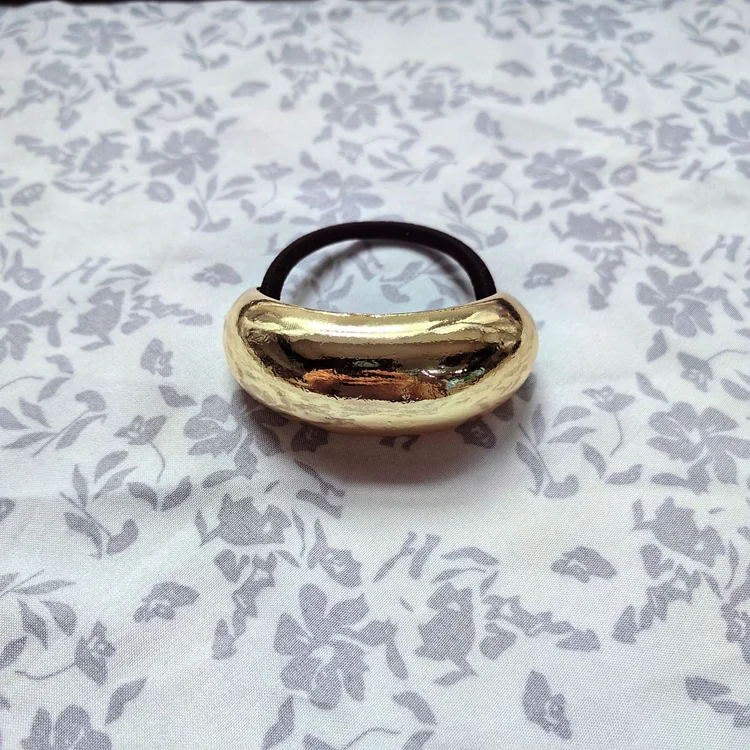 Metal U-shaped Alloy Ponytail Hair Tie Rope