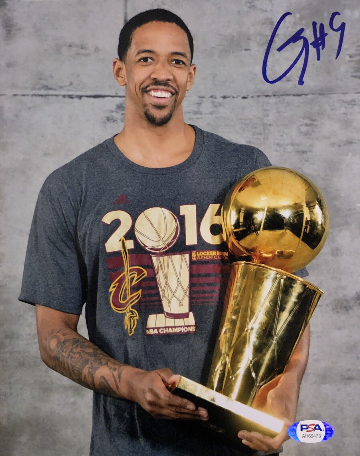 Channing Frye Signed Autographed 8x10 Photo Poster painting Cleveland Cavaliers Champs Psa/Dna