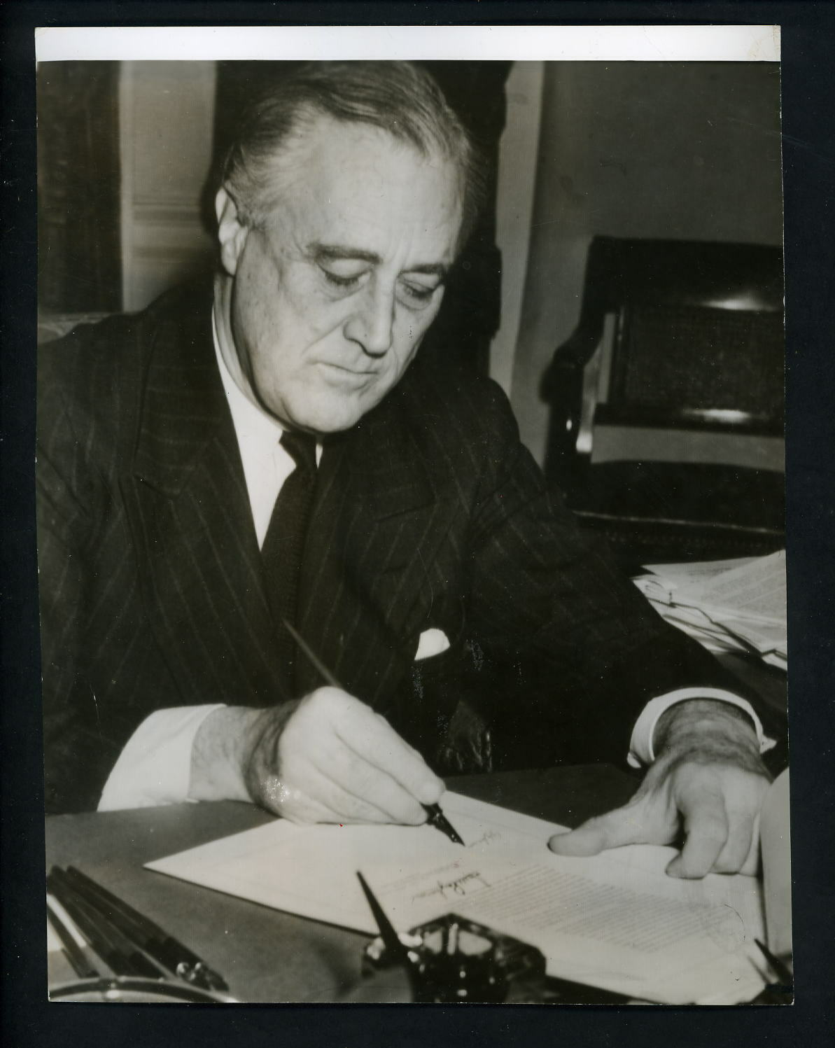 President Franklin Roosevelt LOT of FOUR Press Photo Poster paintings