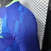 2025 Long Sleeve Player Version Brazil Away Soccer Jersey 1:1 Thai Quality