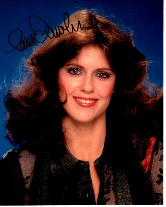 PAM DAWBER signed autographed MORK & MINDY MCCONNELL Photo Poster painting