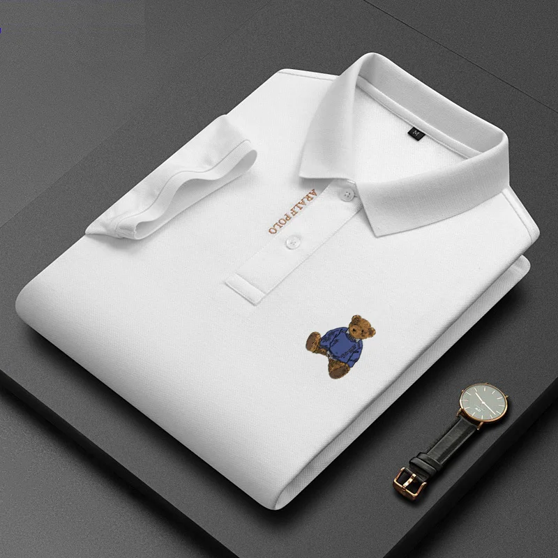 casual business embroidered POLO shirt
