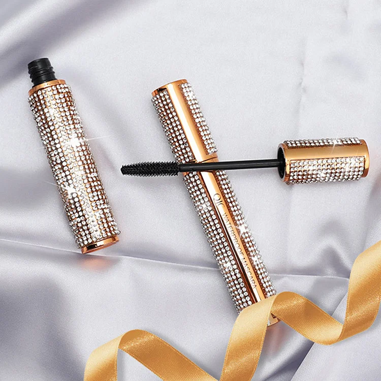 🔥Buy 1 Get 1 Free(2pcs)🔥-4D Flash Diamond Waterproof Silk Fiber Thick Lengthening Mascara