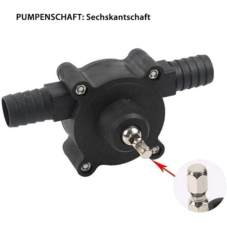 Self -sucking Water Transfer Pump with Hand Drilling